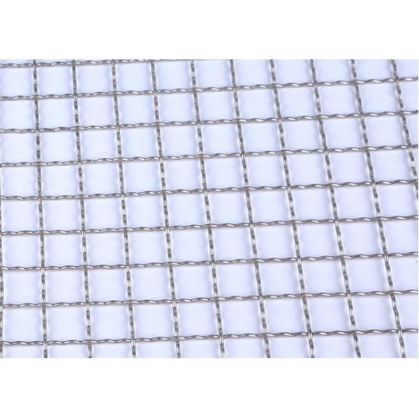 High Tensile Strength Woven Wire Mesh Screens For BBQ Corrosion Resistance