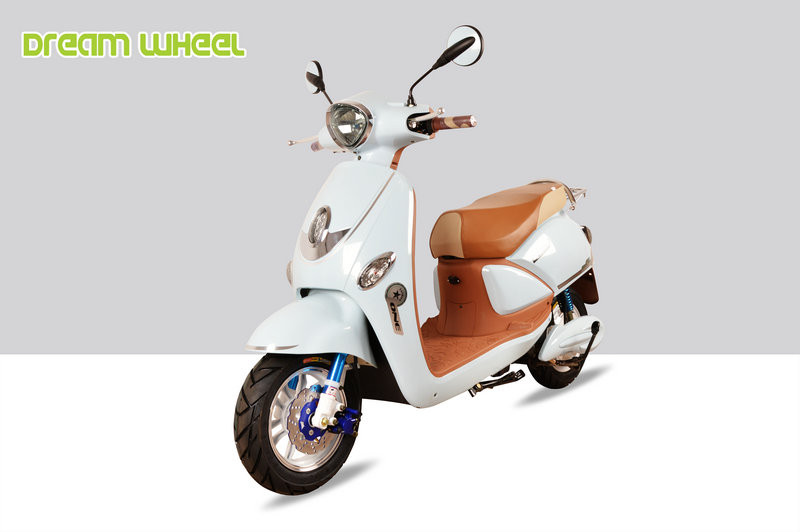 60V 20Ah Battery Pedal Assist Electric Scooter Disc Brake For Front Wheel