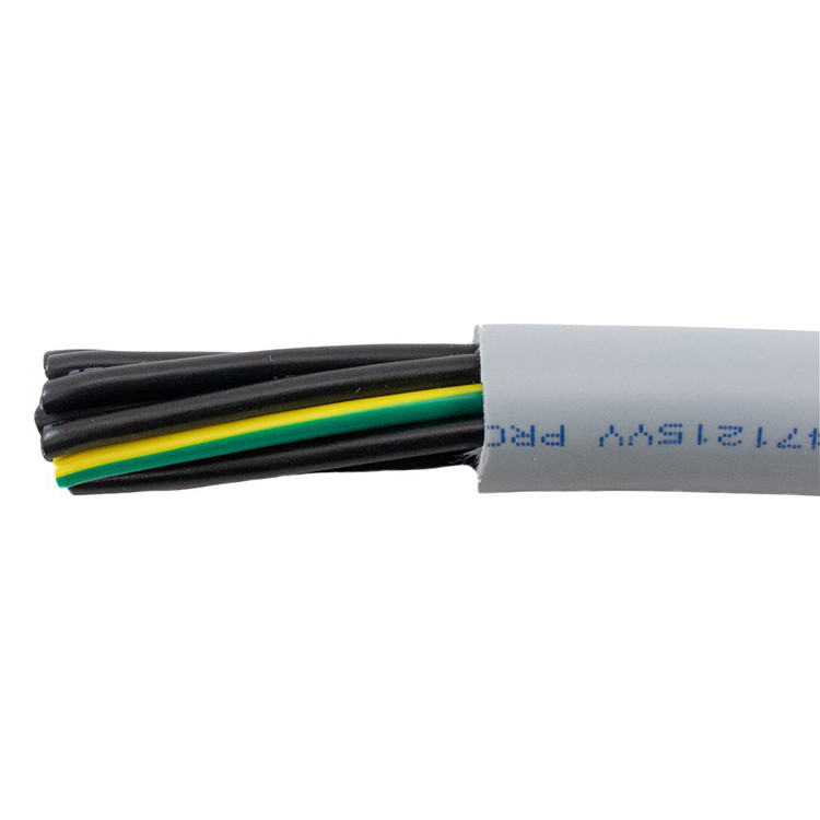 Unshield PVC Insulated PVC Jacket KVV Control Cable Wire CU/PVC/PVC 450/750V 20x2.5SQ.MM