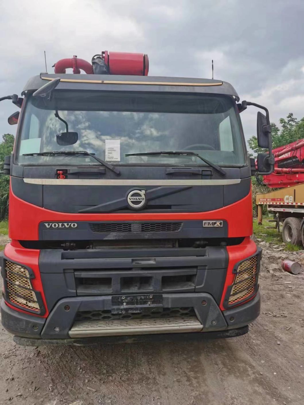 Good Original Condition 2019 China Top Brand Sy 62m Concrete Pump Mobile Pump on Volvo Chassis Sell in Attractive Price