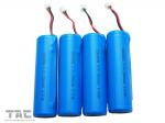 3.7v Lithium ion Cylindrical Batteries 18650 Batteries 2400mAh for Cellular
