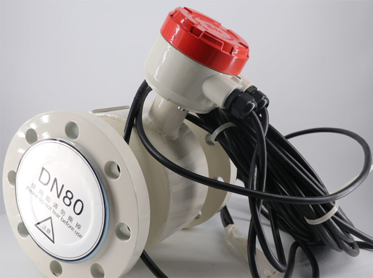 Simple Electromagnetic Flow Meter Dn150 Dn400 For Liquid Flow Control