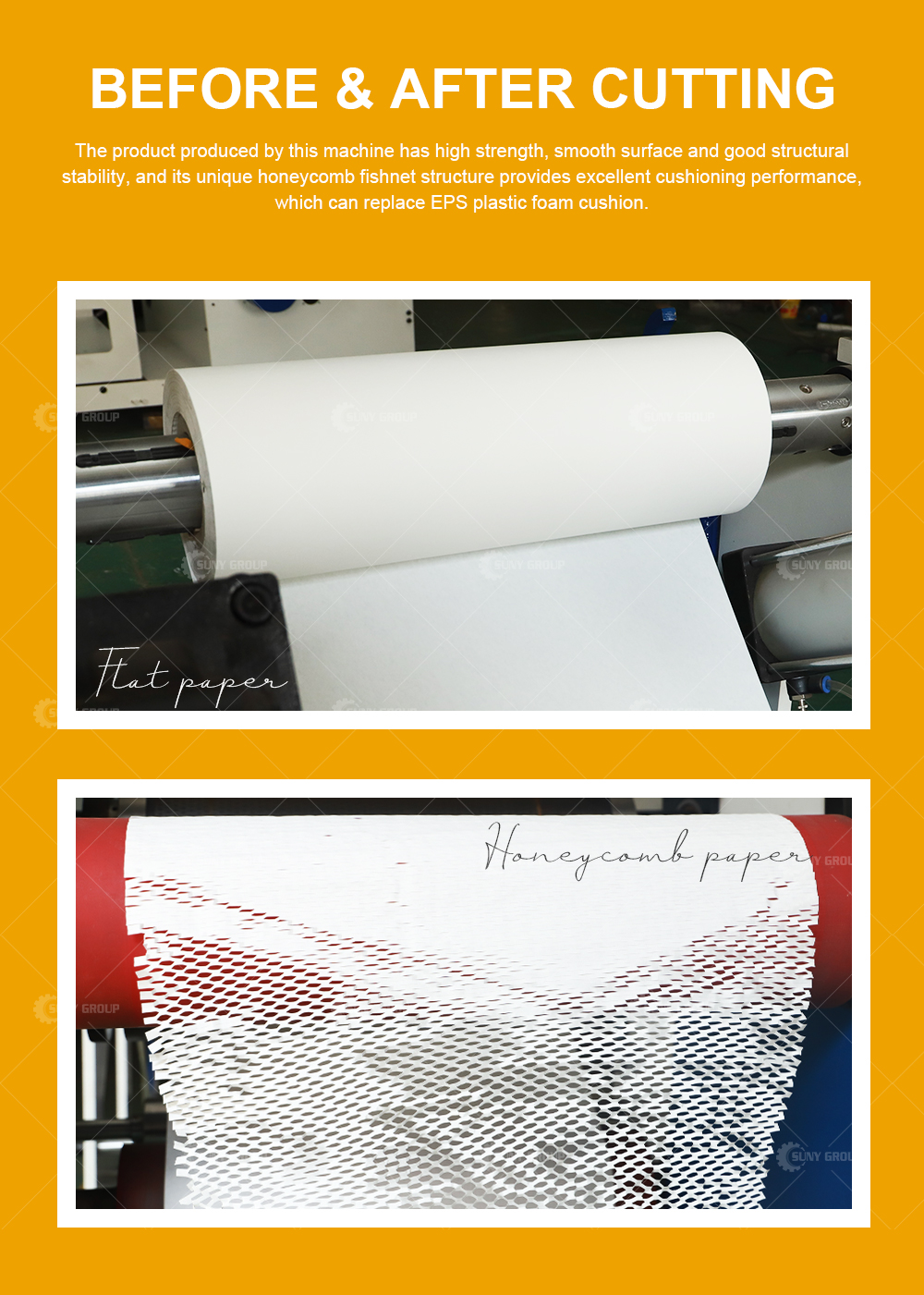 Customized 135m/min Paper Honeycomb Paper Making Machine for Specific Requirements