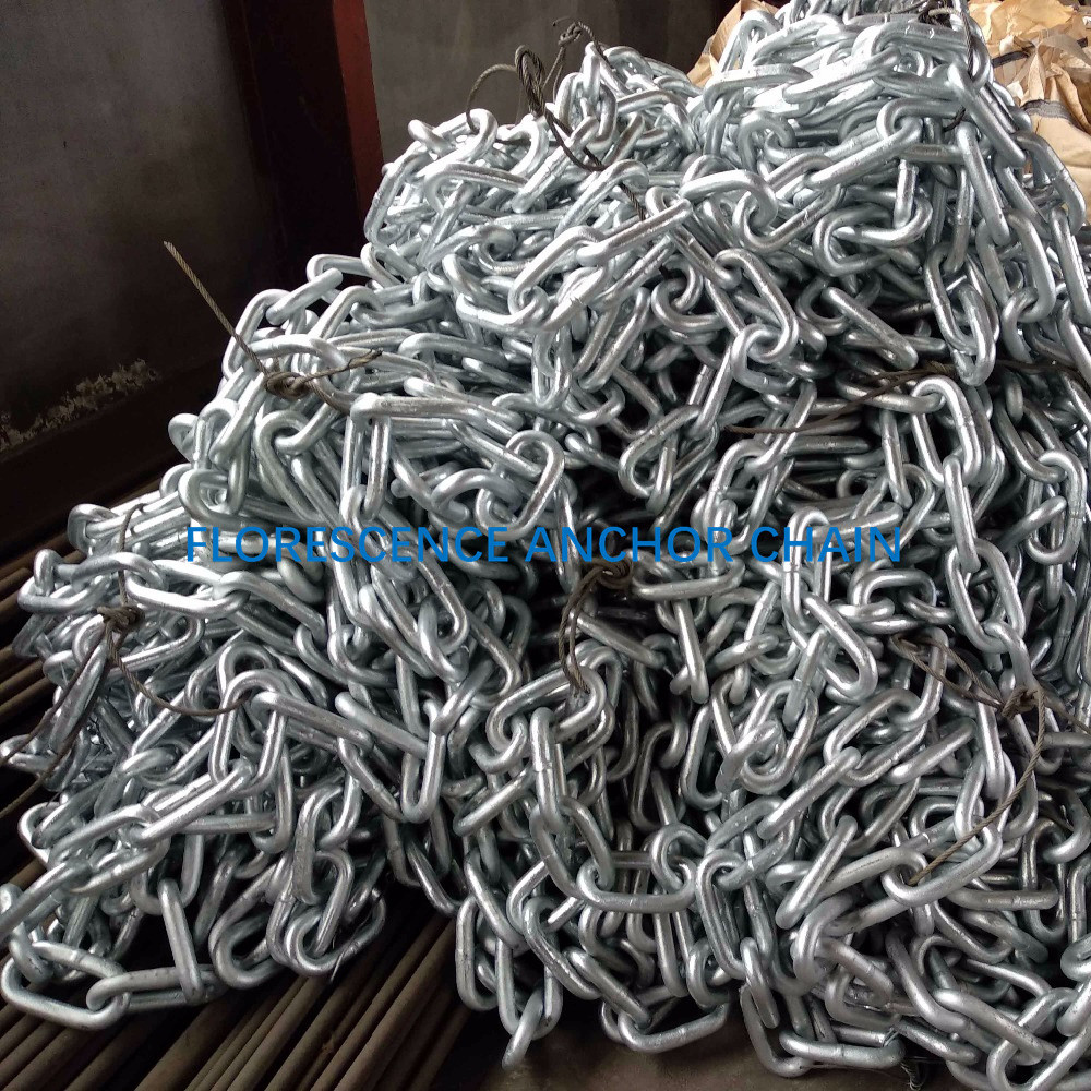 Yacht Anchor Chain Mooring Chain 316 Stainless Steel Chain Stud Link Chain