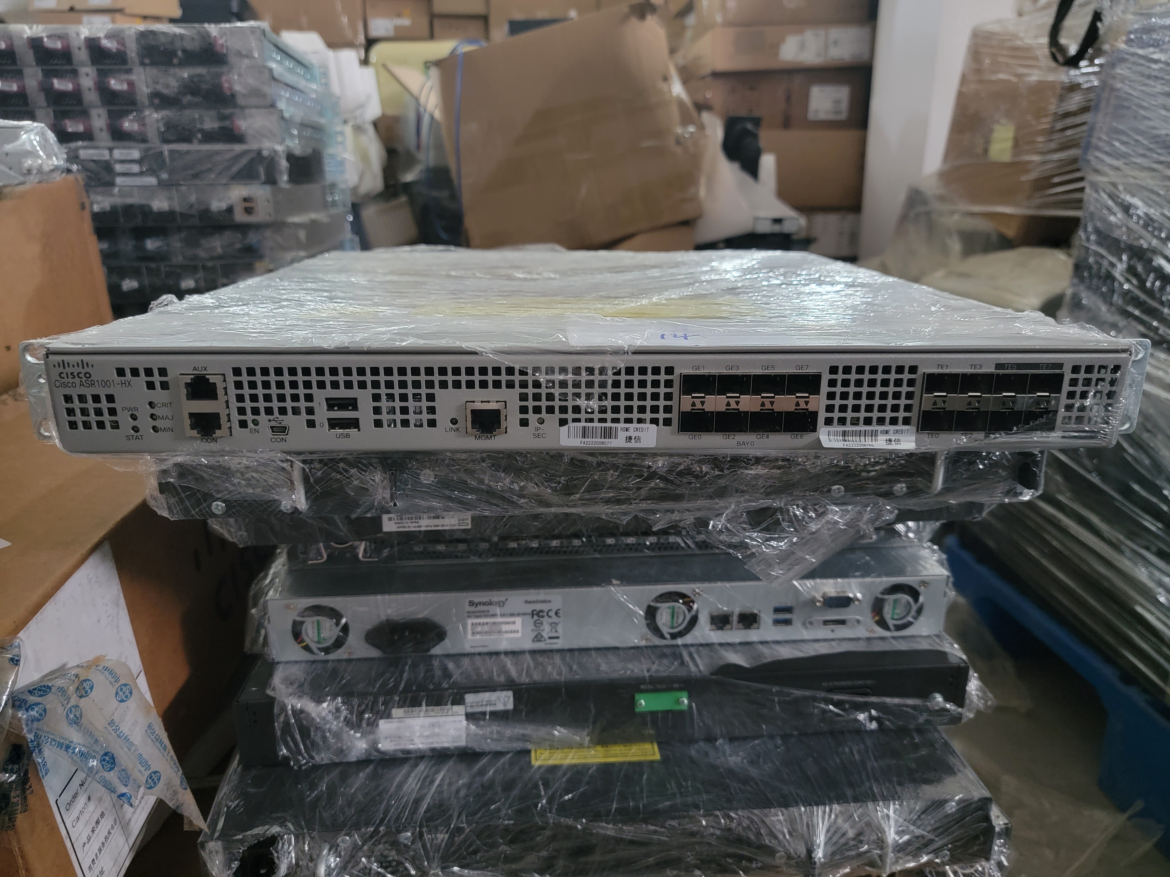 ASR1001-HX 1000 Series Aggregation Services Router For 802.11ac Wi-Fi And 4x10GE 4x1GE