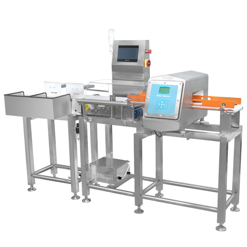 Full Touch Screen Checkweigher Metal Detector Combination