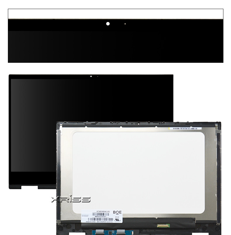 14.0 LCD Display Touch Screen Digitizer Assembly For HP 14-Dw1000nx 14-Dw1005nx