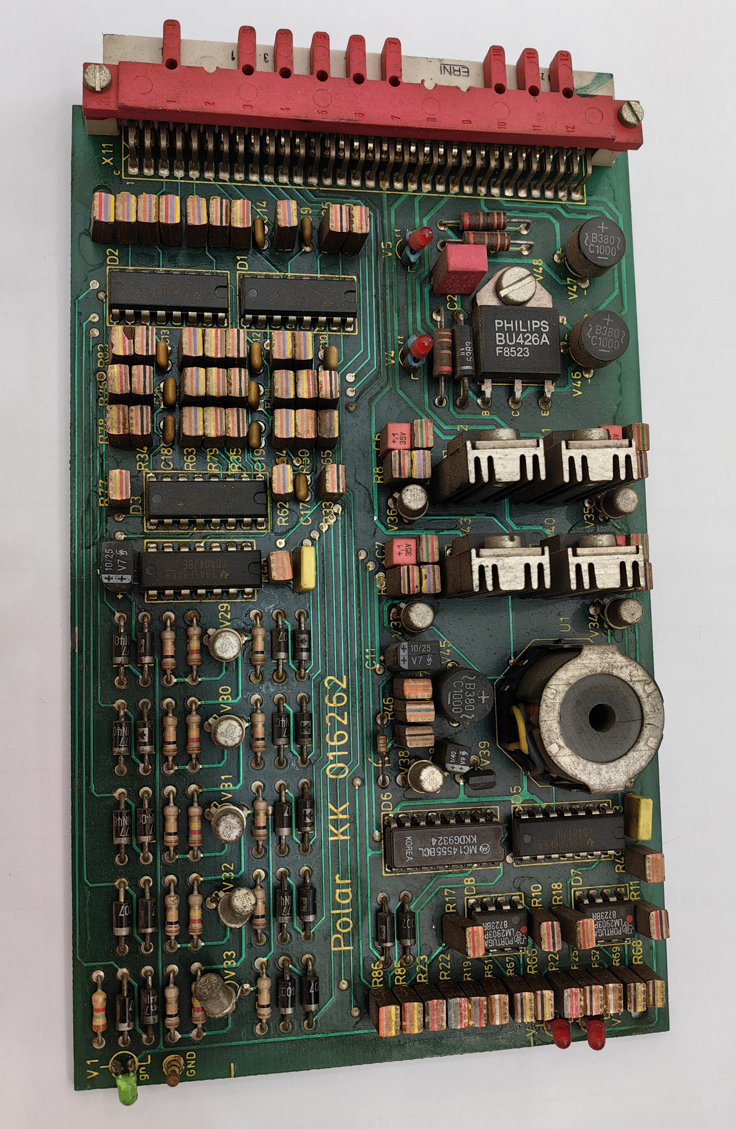 Used KK 016263 ZA3.016263 Circuit Board for POLAR 115 72 Offset Printing Parts Genuine