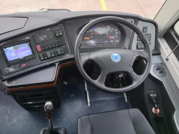 Used Coach Bus 36 Seats Sunlong Bus SLK6102 CNG Yuchai Engine Right Hand Drive Use In Africa