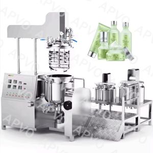 SUS304/316L 500L Face Cream Making Machine Vacuum Homogenizer