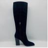 Buy cheap Black Leather Square Toe Ankle Boots / Women'S High Ankle Boots from wholesalers