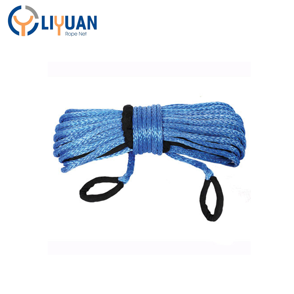 Customized Uhmwpe Rope for Winch Braided Synthetic Fiber Length 30 Support Customized
