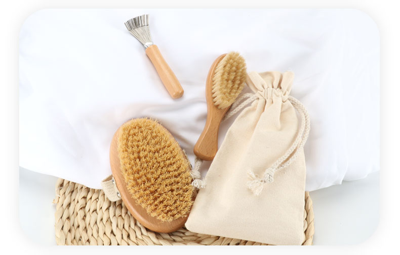 Body Brush Set for Clean Body Skin Custom Exfoliating Bath Cleansing Brush