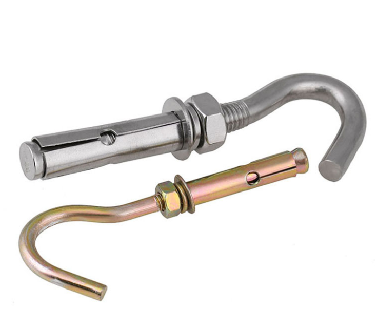 Ring Hook Concrete Sleeve J Type Expansion Anchor Bolts Zinc Plated Stainless Steel