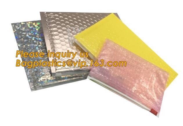 Cosmetic Slider Zip lockkk Bubble Bags Bubble Slide Pouch,Zip lockkk esd bubble bag bubble packaging wrap cosmetic pouch slide