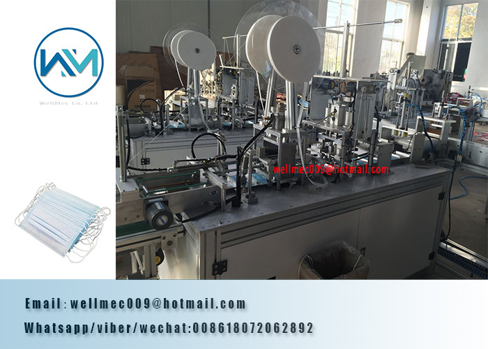 Automatic Ultrasonic Ear Loop Spot Welding Machine for Face Mask Machine Power 220V