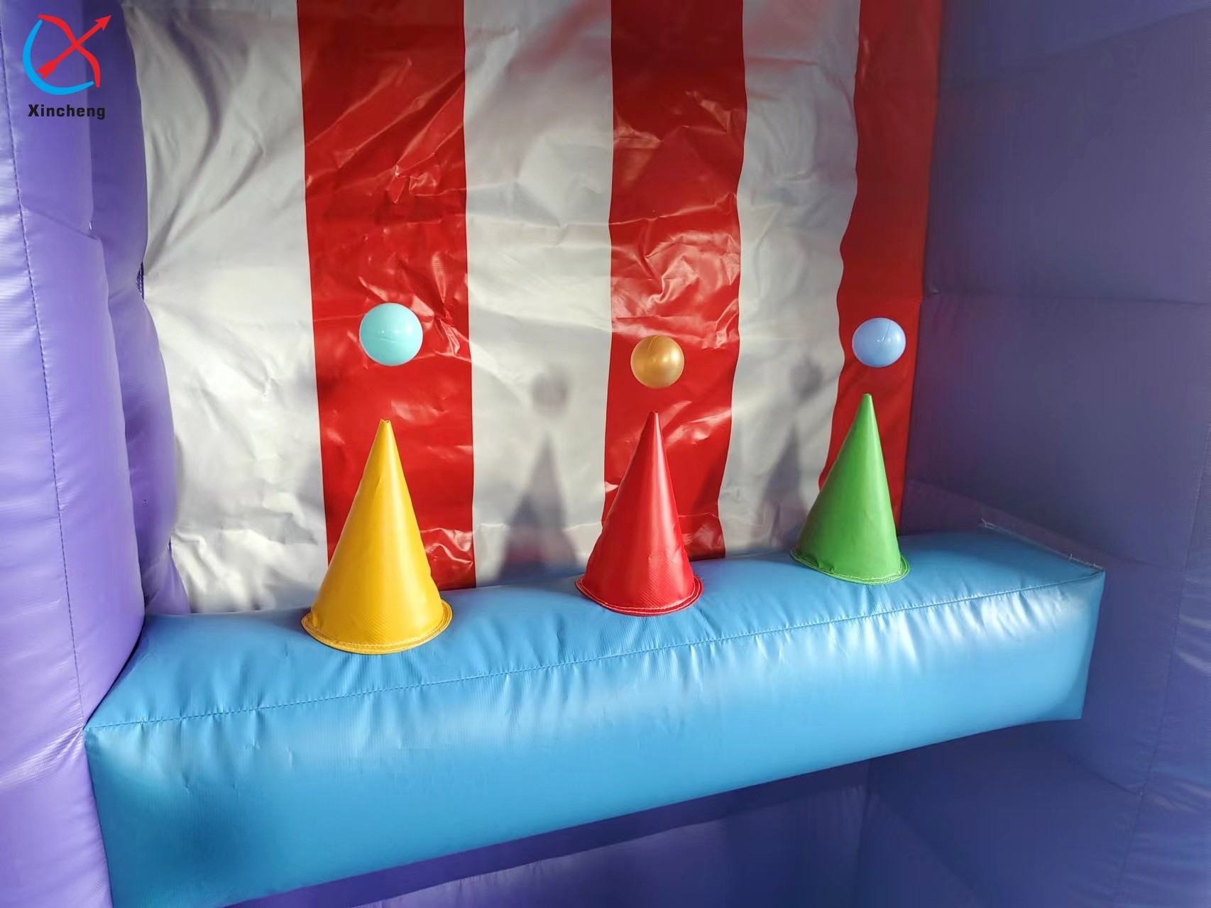 Factory Commercial Inflatable Sport Game Basketball Toss Sport Game Ball Shot Game