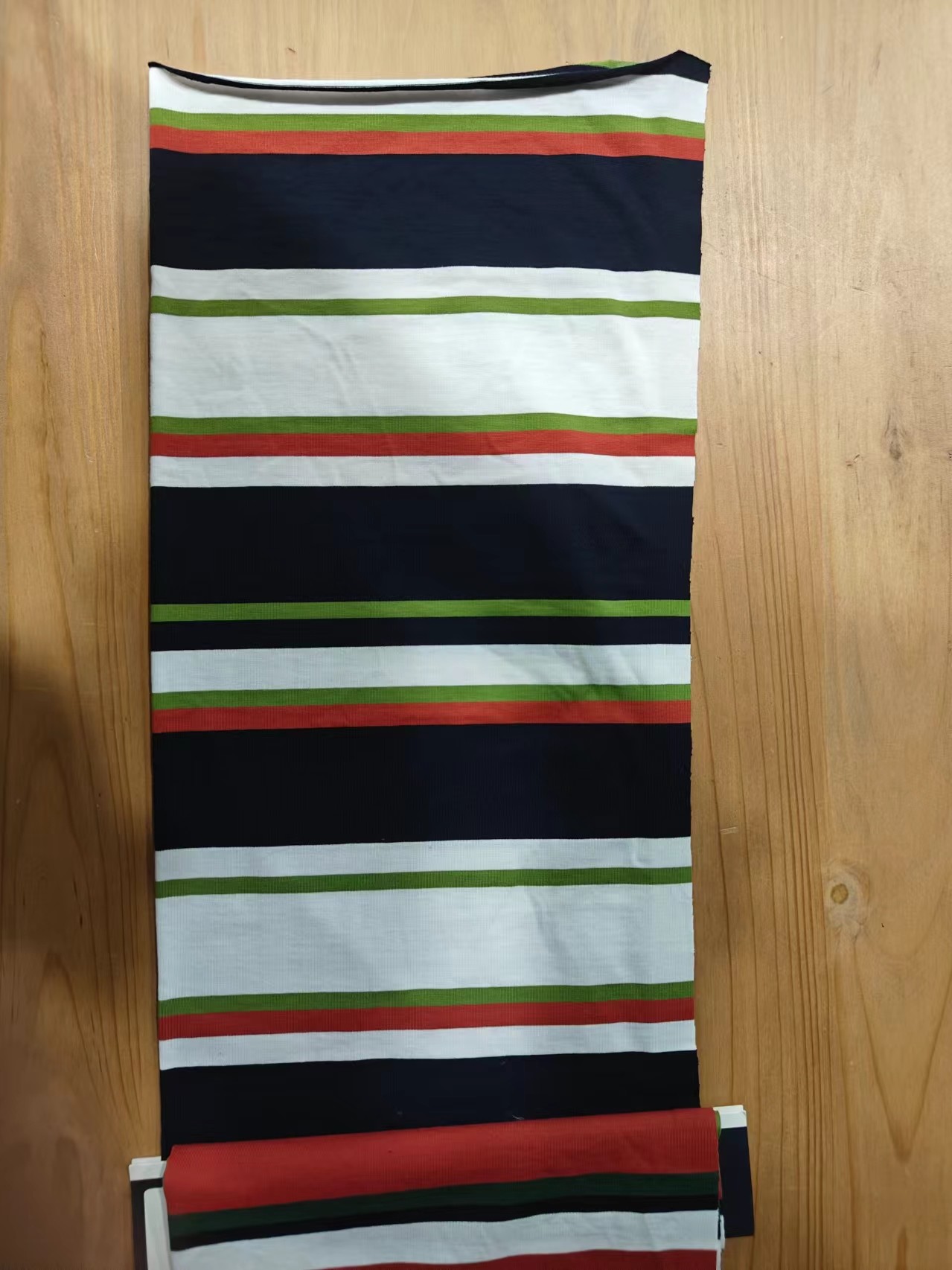 Durable And Comfortable And Soft Striped Knit Fabric For Polo Shirt