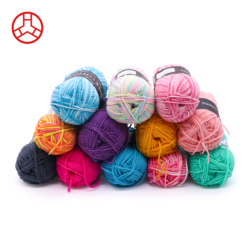 4 Ply Wool Crochet Knitting Thread for Sweater Accepted OEM/ODM and Milk Cotton Material