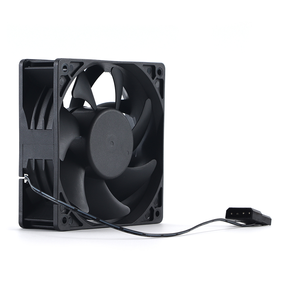 7 Blades Waterproof 12V Cooling Fan , 120x120x38mm Exhaust Fan CPU