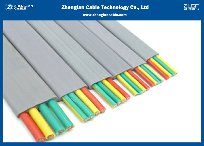 PVC Insulated Twin And Earth Cable /BVV Cable 300/500V For Home / Building/Core Number: 2 Core, 3 Core, 4 Core Or 5 Core