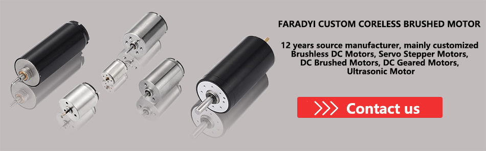 Faradyi Coreless Motor 35mm High Efficiency High Speed 4000 7000rpm DC Motor For Dentistry Equipment