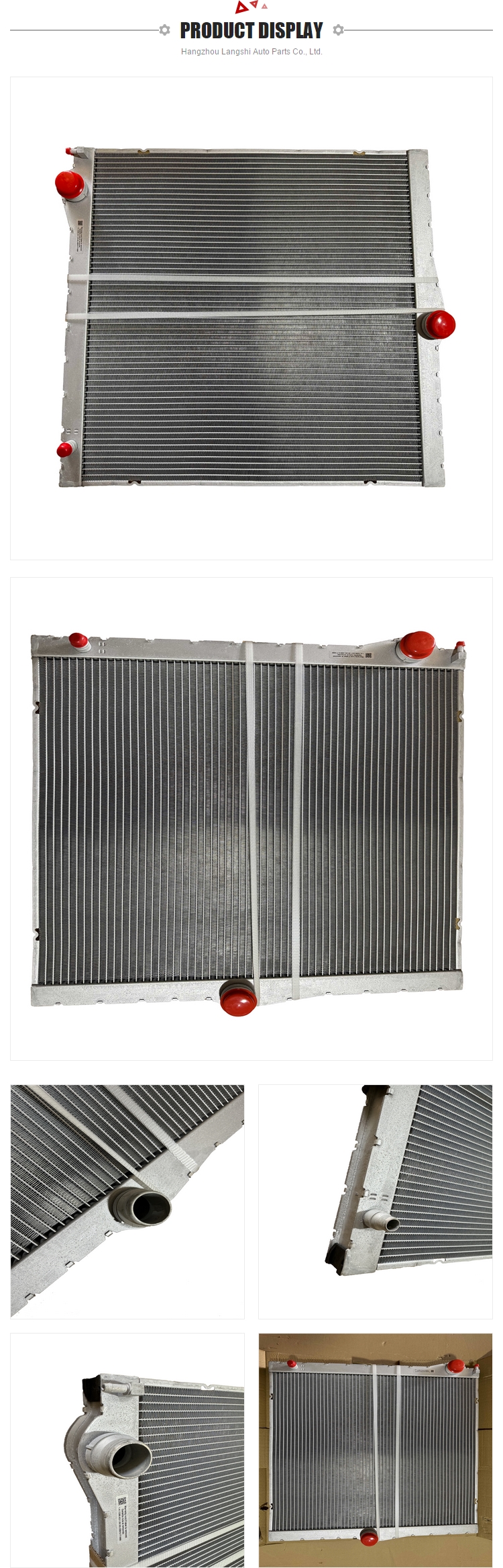 BWA2436 Aluminum Radiator for BMW X5 E70 17117585036 17117585035 17117571987 17117572739