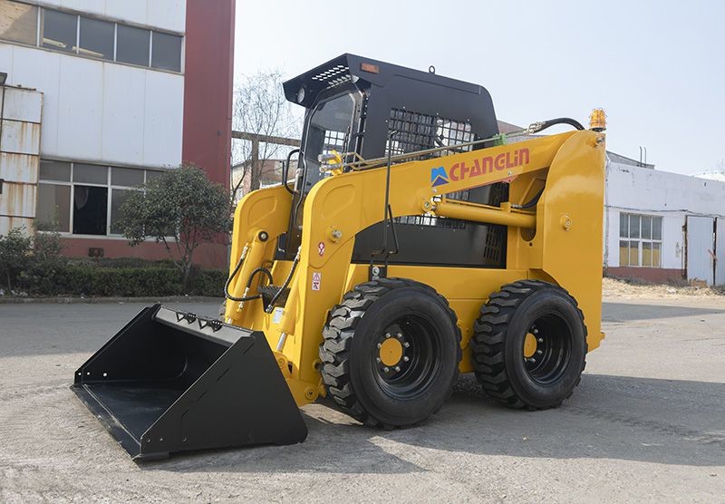 Changlin Yellow Skid Loader Excavator 255F 0.4M3 Operating Weight 2400 Kg