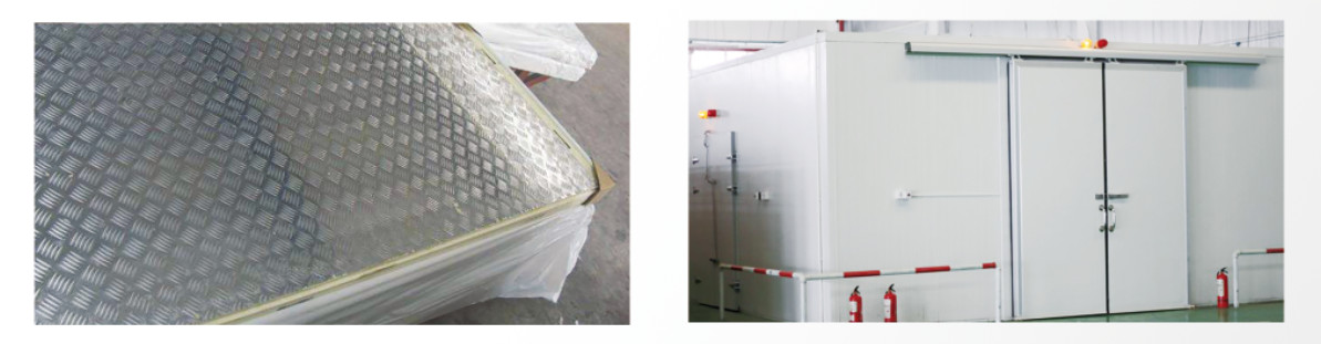 Vegetable Cold Storage Blast Cold Room Preservation Frozen 800ton 1000 KG Weight