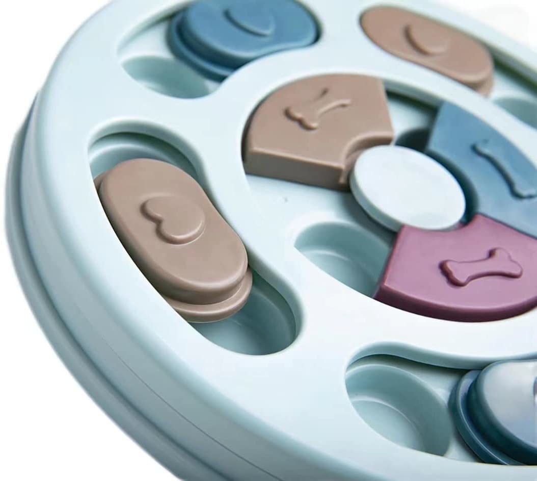 ABS Pet Slow Feeder Food Interactive Dog Puzzle Toys