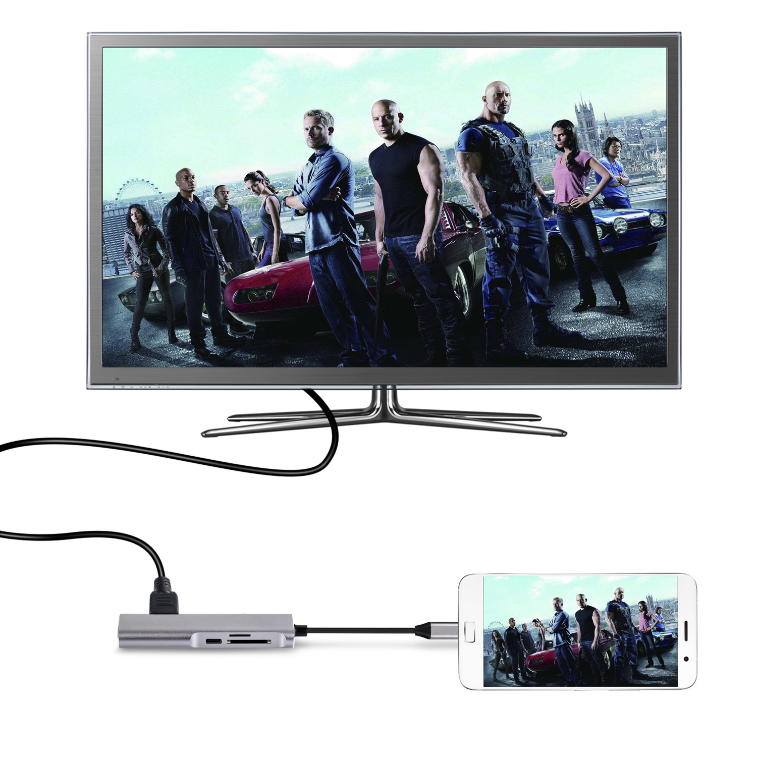 5 In 1 USB C Hubs