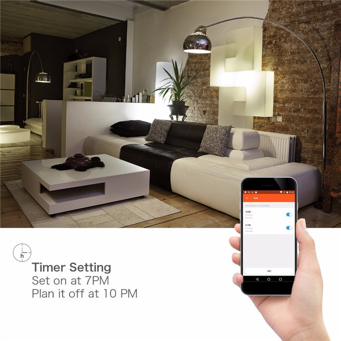12W Led Smart Voice Activated Light Bulb Tuya App Phone Controlled AC100-240V