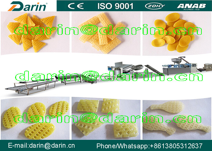 Continuous and automatic Snack Pellet Production Line 3D with CE Standard
