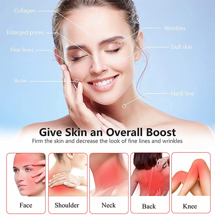 850nm Infrared Light Therapy Device 1500W Red LED Skin Tightening