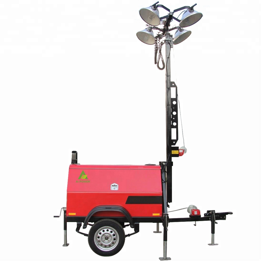 10kva 7M Portable Light Tower