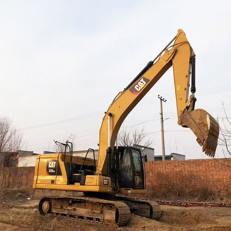 Used Caterpillar 320GC Hydraulic Excavator CATC4.4 Engine High Quality 1m³ Large Bucket