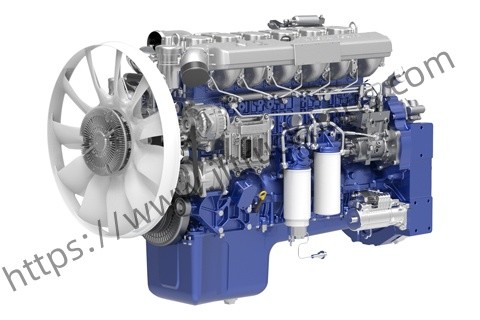 SHACMAN Sinotruk Howo truck Diesel Engine Used WEICHAI Engine WP6 WP10 WP12 WP13 WP7.300E51 300 HPembly Gearbox