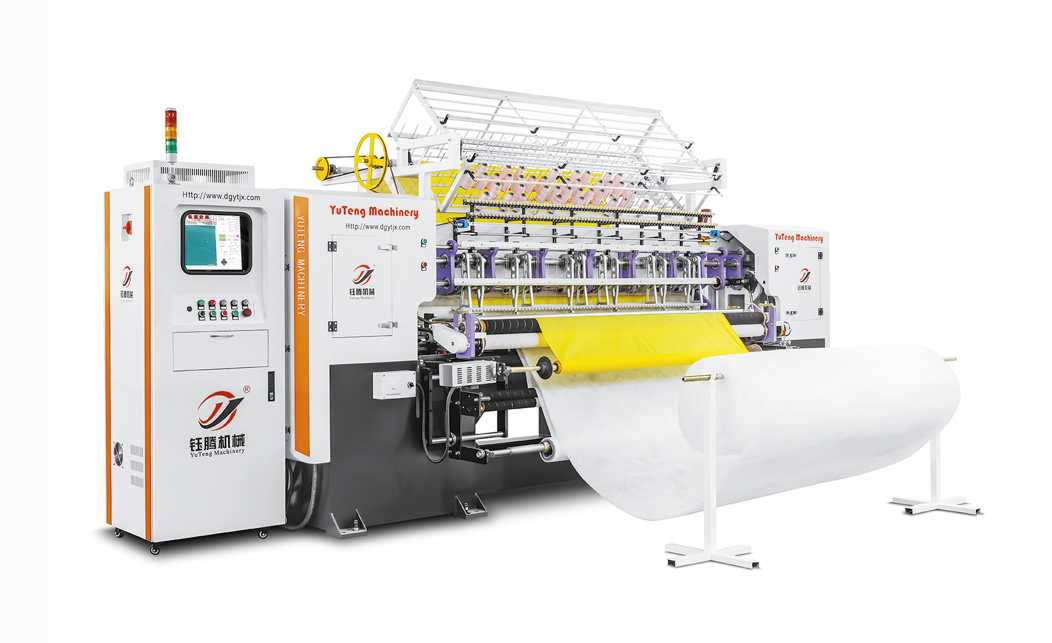 High Speed Computerized Multi Needle Quilting Machine With Multifunctional