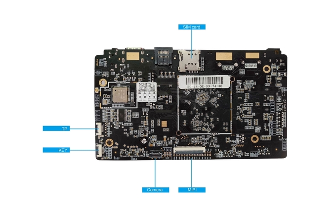 RK3566 Quad-core A55 1 TOPS MIPI LVDS EDP Support NFC Printers Card Swipes Embedded Board 0