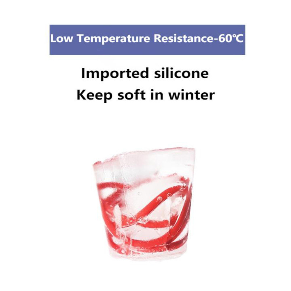 Heat Resistant Silicone Single Core Qith Glass Fiber Braiding +180&ordm; C Hook-up Wire 1.5 2.5 4mm&sup2;