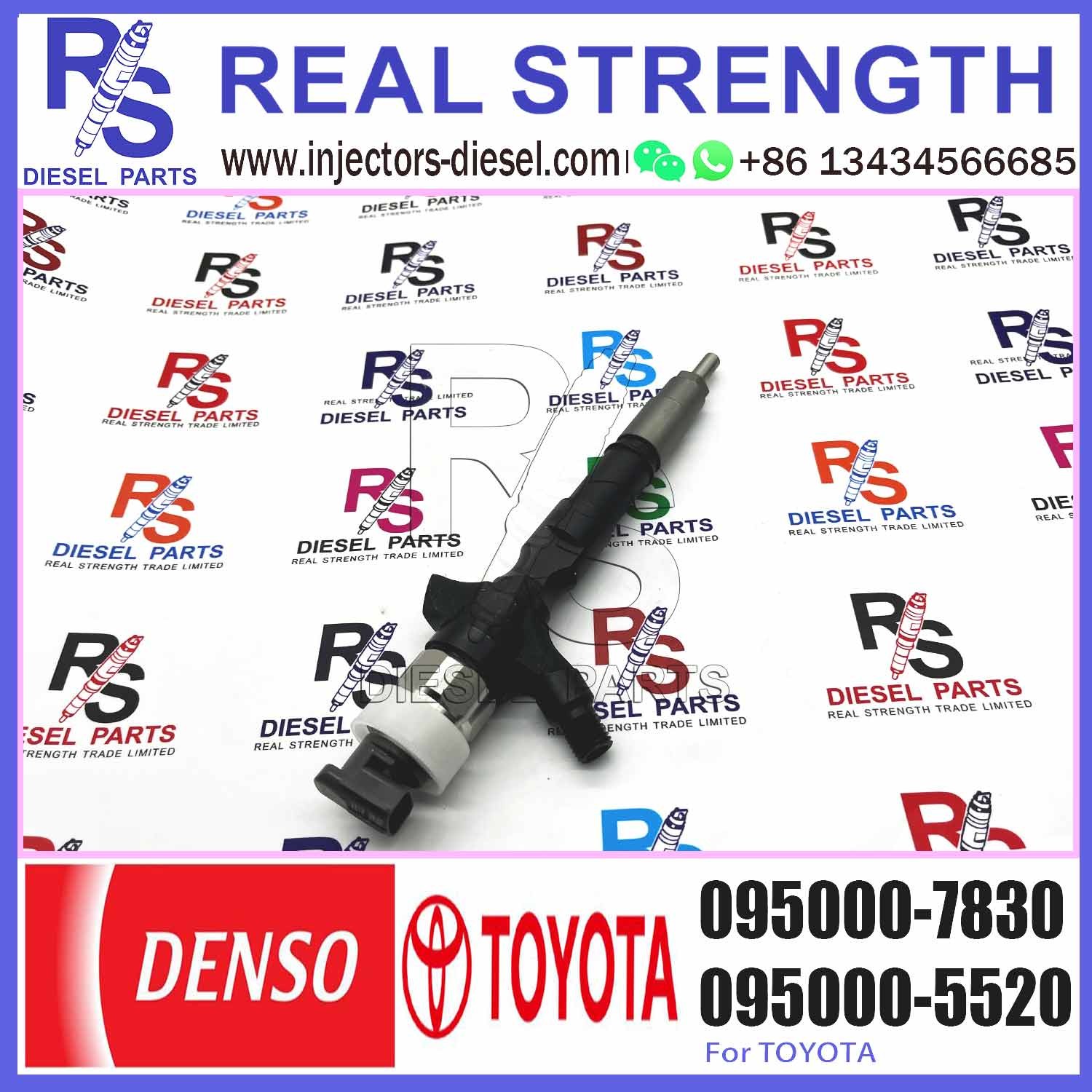 23670-30330 For Factory Engine Parts High Quality Diesel Common Rail Fuel Injector 095000-7830