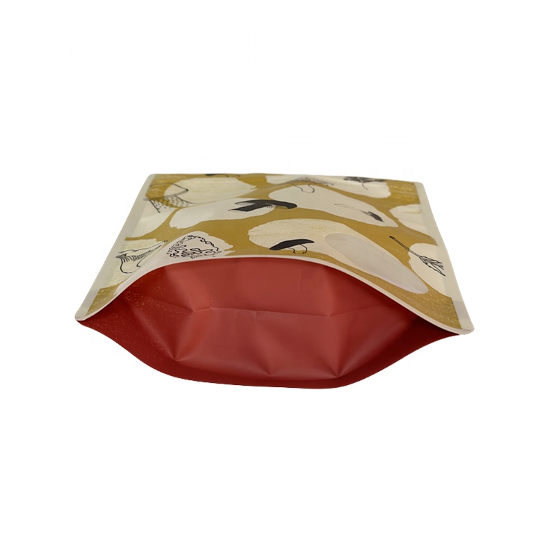 Heat Seal Plastic Laminated Poly Bag Triangle Shape Custom Printing For Candy