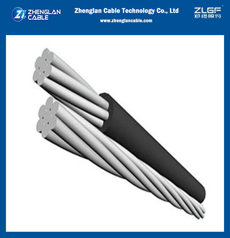 Low Voltage Aluminum ABC Cable 16mm 25mm 35mm 50mm 70mm With XLPE