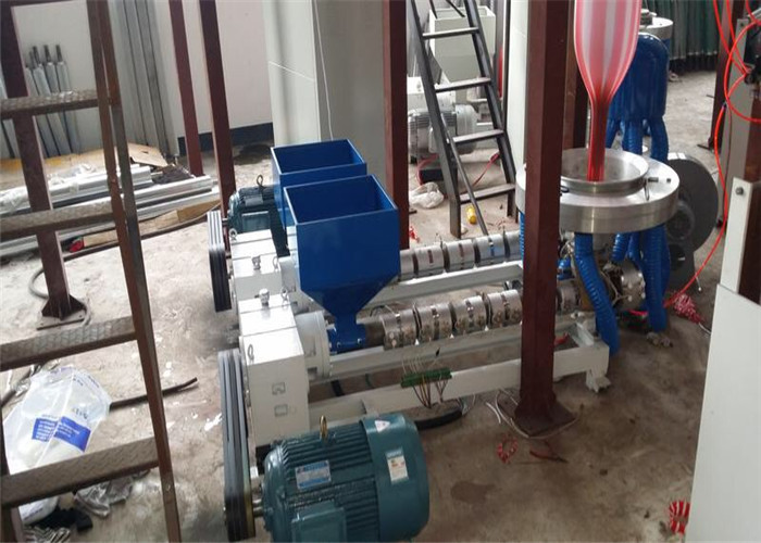 Double Color Strip Film Blowing Machine 600mm Max Folding Width Of Film