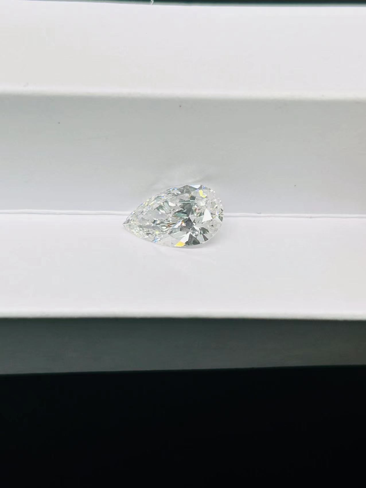 Chinese Factory Wholesale IGI Certified 2.23ct Pear Shape F VS1 Lab Grown CVD Diamond