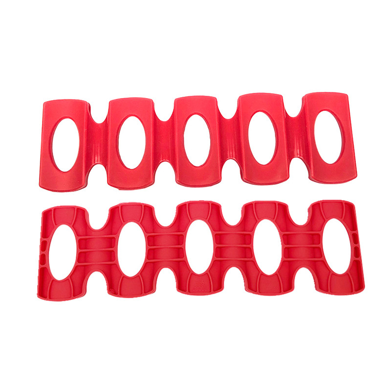 Perfect Fridge Storage Small Wine Rack , 306*95mm Silicone Wine Bottle Holder