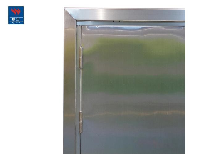 Stainless Steel Double Gates Fire Rated Steel Door Fire Resistant Door