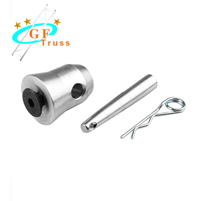 T6 Half Conical Coupler For StageTrusses Bed Plate Fit F34