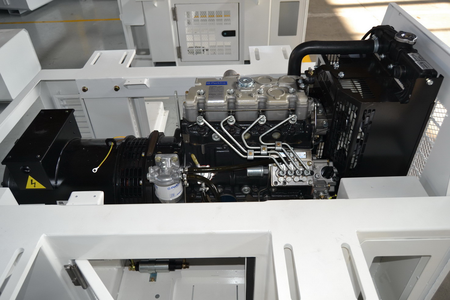 60A 400V Underslung Genset Generator For Reefer Containers 15kw