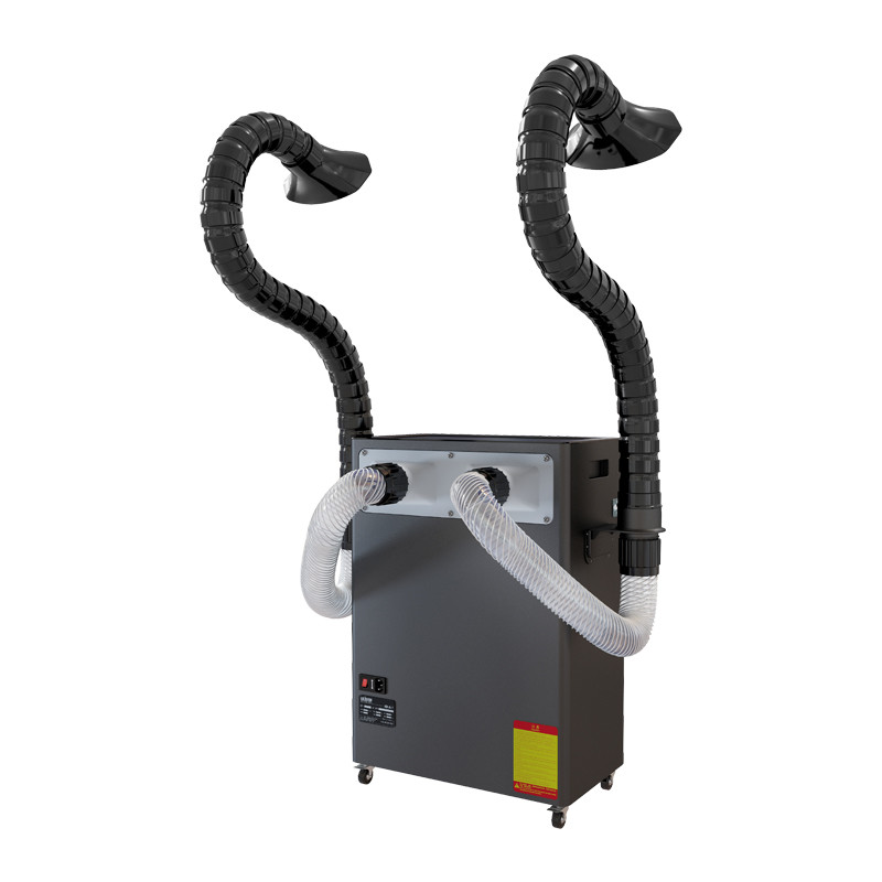 150-350W Air Purification Absorber , XS350-2S Weld Fume Extractor With Carbon Filter